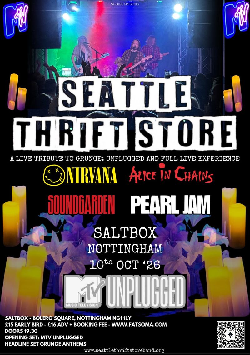 Seattle Thrift Store - A tribute to Grunge